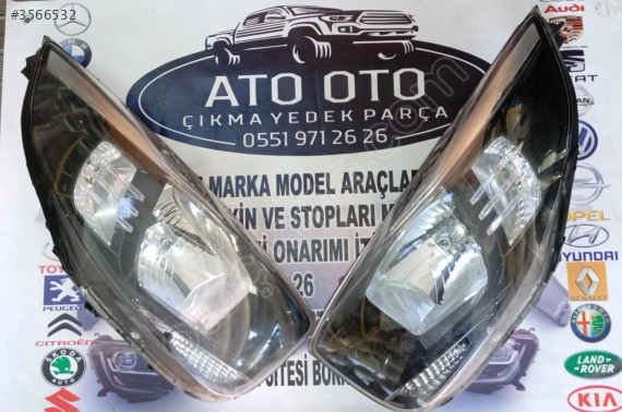 KİA PİCANTO ORJİNAL ÇIKMA SAĞ SOL FAR