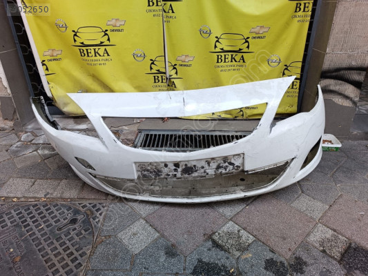OPEL ASTRA J ÖN TAMPON MAKYAJSIZ BEYAZ ÇIKMA ORJİNAL YEDEK PARÇA