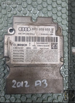 AUDİ A3 2012 OTOMATİK DİZEL CAYC  AİRBAG BEYNİ -ALKAN OTOMOTİV-