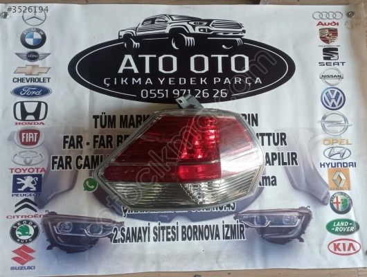 NİSSAN X-TRAIL ORJİNAL CIKMA SOL STOP