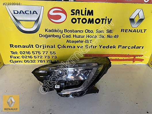RENAULT CLIO 5 ÇIKA ORJINAL SOL FAR  PARÇALARI