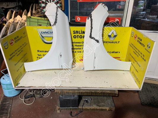 Megane 4 sag sol camurluk cikma orjinal