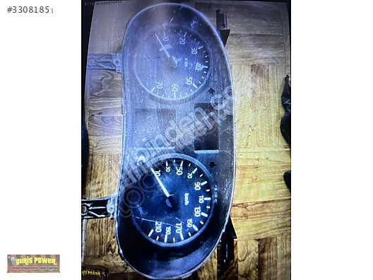 Renault Clio symbol kilometre saati gösterge paneli