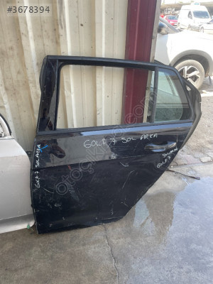 VW GOLF 7 SOL ARKA KAPI ÇIKMA ORJİNAL