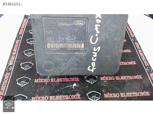 FORD FOCUS ABS BEYNİ 10.0960-0127.3
