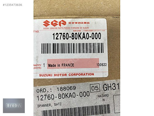 SUZUKİ GRAND VİTARA 1.9 (09-12) TRİGER SETİ 12760-80KA0-000