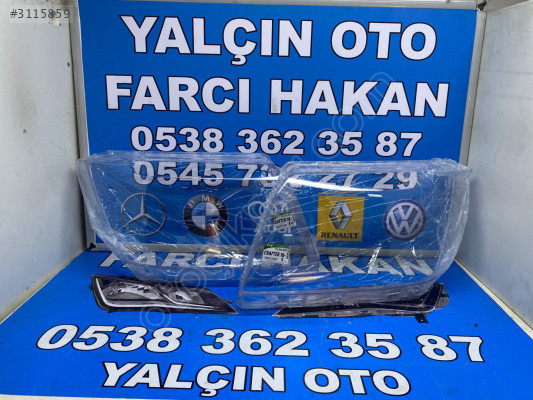 Volkswagen cıragter sağ sol sıfır far camları mevcut