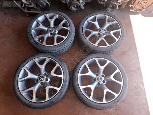 ÖZMEN OPEL 225/40 18 5 BİJON TAKIM JANT LASTİK