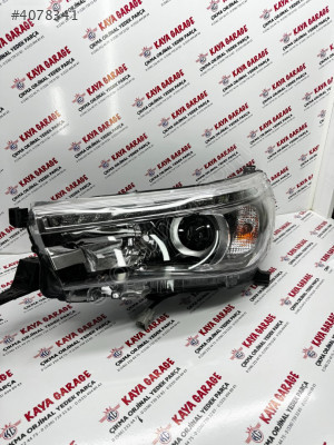 TOYOTA HİLUX SOL FAR MERCEKLİ LEDLİ