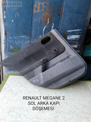 RENAULT MEGANE 2 ORJİNAL SOL ARKA KAPI DÖŞEMESİ