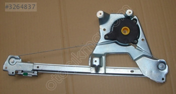AUDI A6- 98/01; ARKA CAM KRİKOSU SOL ELEKTRİKLİ/MOTORSUZ (TW)