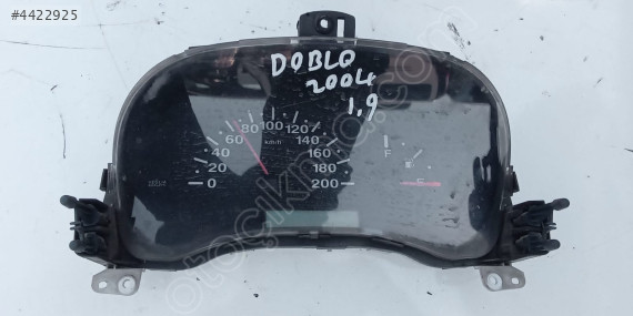 fiat doblo 2004 1.9 gösterge/km saati (son fiyat)