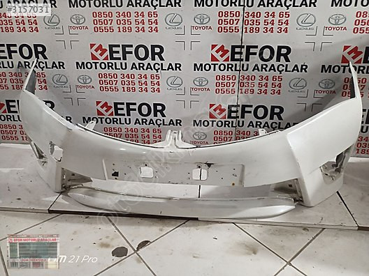 TOYOTA COROLLA ÖN TAMPON ÇIKMA ORİJİNAL PARÇA 2013-2018