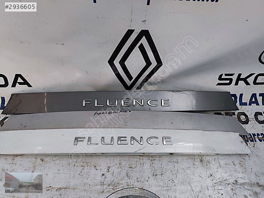 Renault Fluence bagaj kapı bandı orijinal