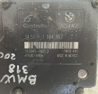 34.0948-0801.3 BMW Z3 1.9-2.8 ABS BEYNİ ORJİNAL