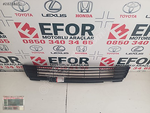 TOYOTA COROLLA SIFIR TAMPON ORTA IZGARA 10-12 OEM:53112-12230