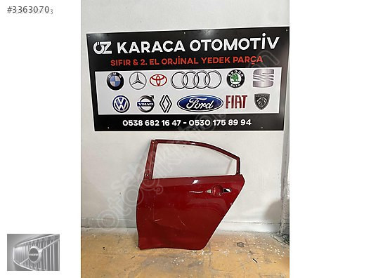 2019-2024 TOYOTA COROLLA SOL ARKA KAPI
