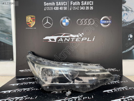 TOYOTA COROLLA SAĞ ÖN FAR LEDLİ ÇIKMA ORİJİNAL 2017-2018