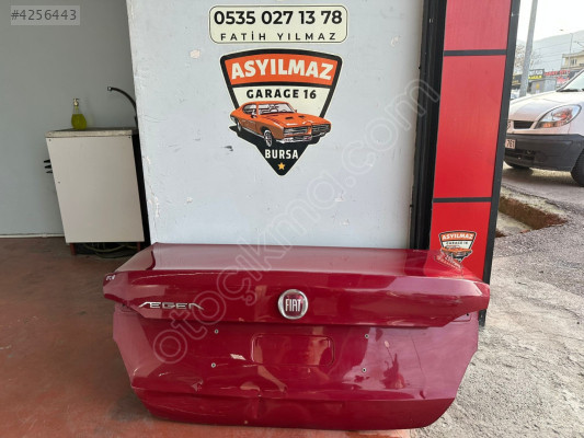 EGEA SEDAN BAGAJ KAPAĞI ORJİNAL KIRMIZI