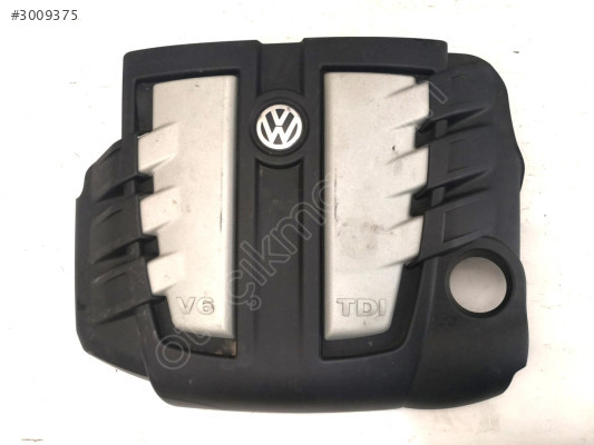 VW Touareg V6 TDI Dizel Plastik Motor Koruma Kapağı Orijinal