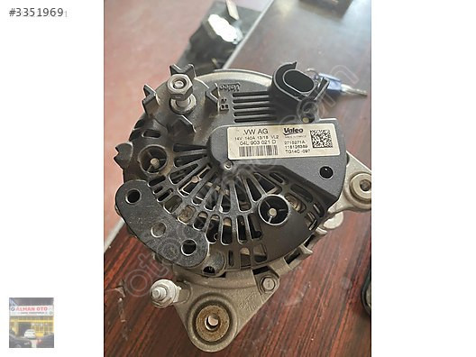 04L903021D WOLKSVAGEN PASSAT 1.6 TDI ŞARJ DİNAMOSU