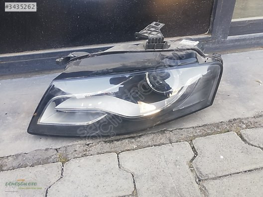 AUDİ A4 ÇIKMA ORJİNAL SOL FAR XENON 2008 - 2012 TEMİZ