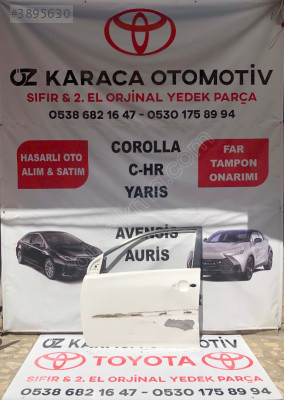 2006-2012 TOYOTA COROLLA ÇIKMA ORJINAL SOL ÖN KAPI