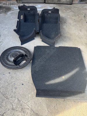 Volvo s80 çıkma bagaj döşemesi komple