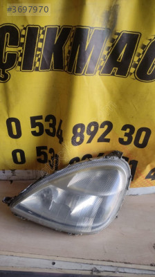 W168 Kasa Mercedes A Serisi Sol Far - Parça No: A1688200161