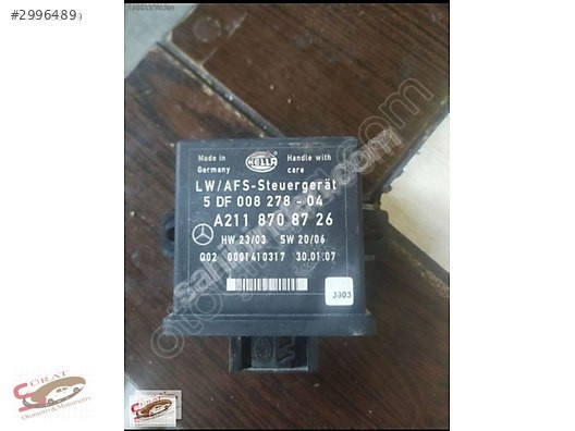 MERCEDES W164 FAR KONTROL BEYNİ ORİJİNAL ÇIKMA