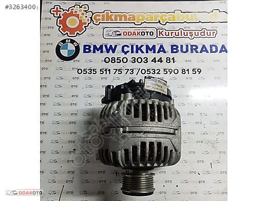 903023f Volkswagen Golf Çıkma Şarj Dinamosu Orjinal Temiz