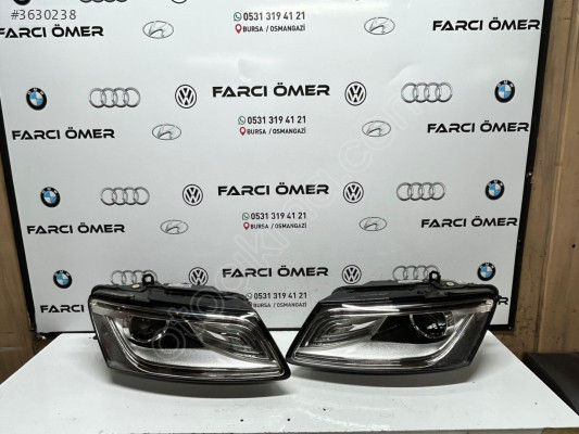 AUDİ Q5 SAĞ-SOL FAR ORJİNAL HATASIZ