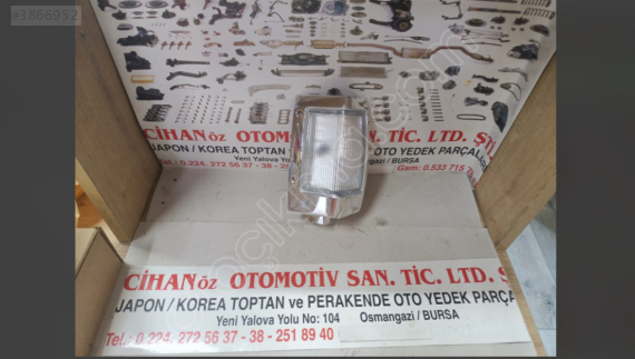 NİSSAN D21 SAĞ KROM SİNYAL 1991-1997..