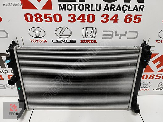TOYOTA COROLLA SIFIR SU RADYATÖR 1.6 19-22 OEM NO: 16400-0T350