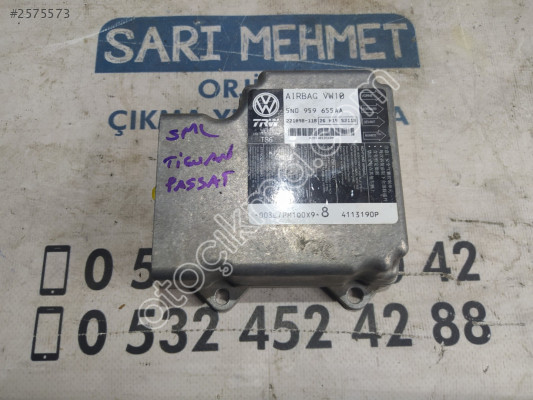 ÇIKMA VW PASSAT TİGUAN AİRBAG BEYNİ 5N0959655AA