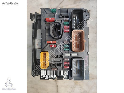 Peugeot 207 307 C3 BSM-L11-00 L11 Sigorta Kutusu 9661708280