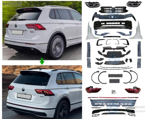 VOLKSWAGEN TİGUAN R-LINE BODY KİT 2017-2022 GÖRÜNÜM 5NA807221