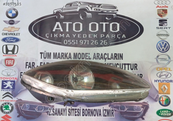 SEAT LEON ORJİNAL ÇIKMA SAĞ FAR