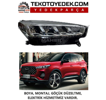 TIGGO 7 PRO ÖN FAR SAĞ SOL 2022 2023 2024 KAMPANYA