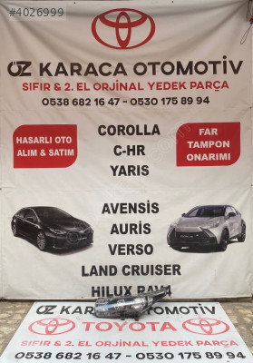 2013-2016 TOYOTA COROLLA ÇIKMA ORJİNAL SOL ÖN FAR