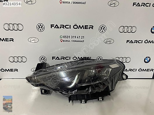 FİAT EGEA ÖN SOL FAR SIFIR ORJİNAL FULL LED