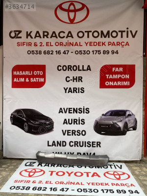 2019-2024 TOYOTA RAV 4 ÇIKMA ORJİNAL ARKA TAMPON DİFÜZÖRÜ