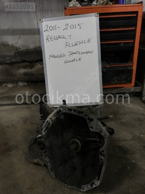 RENAULT FLUENCE 1.5DCİ MANUEL ŞANZIMAN SÖKME 2011-2015 MODEL