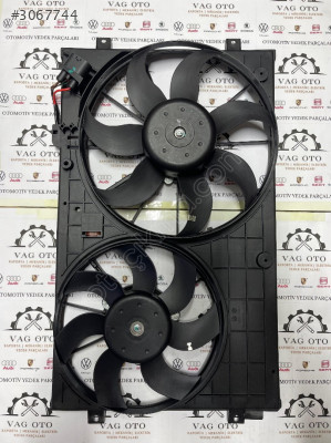 FAN MOTOR DAVLUMBAZLI KOMPLE SET CADDY - JETTA - PASSAT 1K0959455