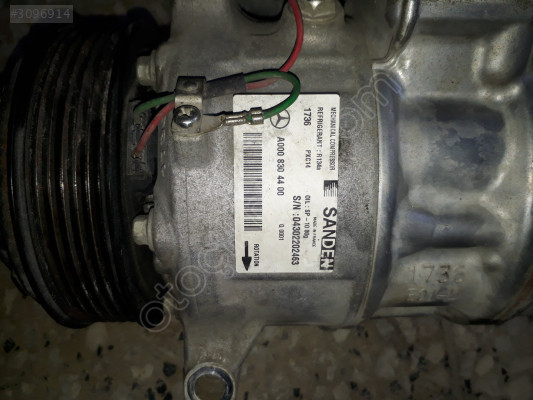 Mercedes C 205 KLİMA KOMPRESÖRÜ A0008304400  A0008303002