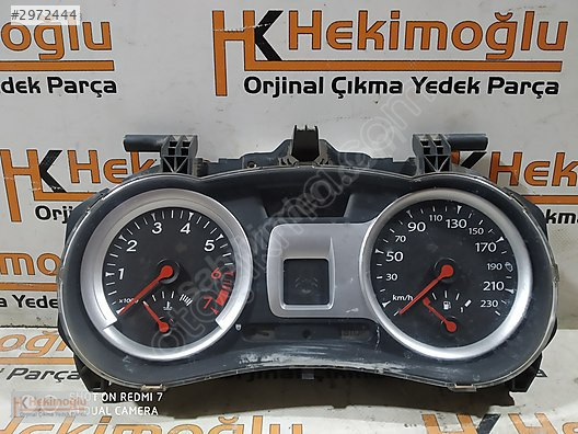 RENAULT CLİO 3 KİLOMETRE SAATİ KADRAN 7DEB128353, 8201060291--A