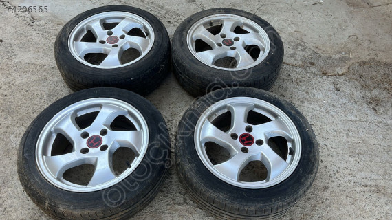 1987-1990 Honda Accord için 195/50R-15 Lastik Jant Seti