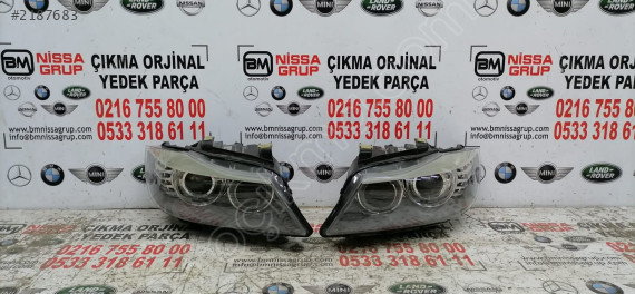 BMW E90 3 SERİSİ SAĞ SOL LCI FAR TAKIMI ORJİNAL