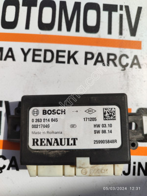 Renault clio 4 park beyni 259905848R orjinal hatasız