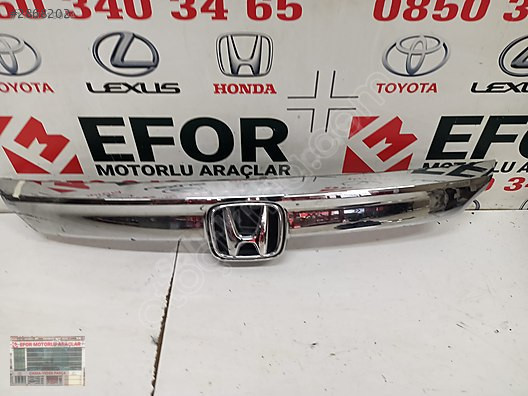 HONDA ACCORD ORJİNAL ÇIKMA ÖN PANJUR KROM 22-24